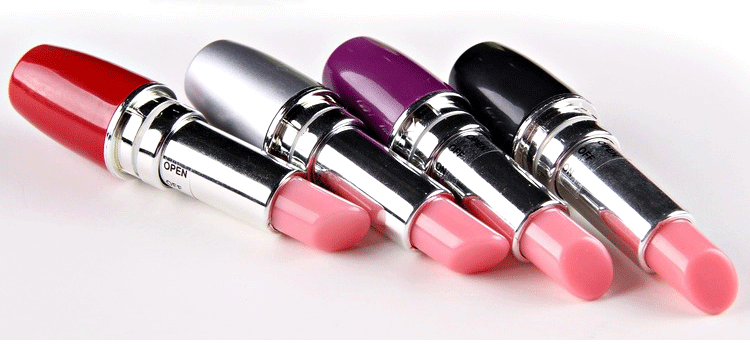 M&aacute;y rung massage điểm G ngụy trang thỏi son mini nhỏ gọn